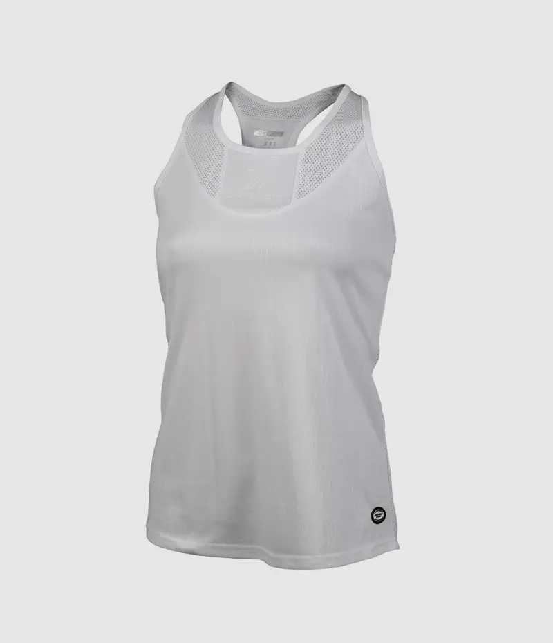 TIEBREAK TANK TOP WOMAN WHITE