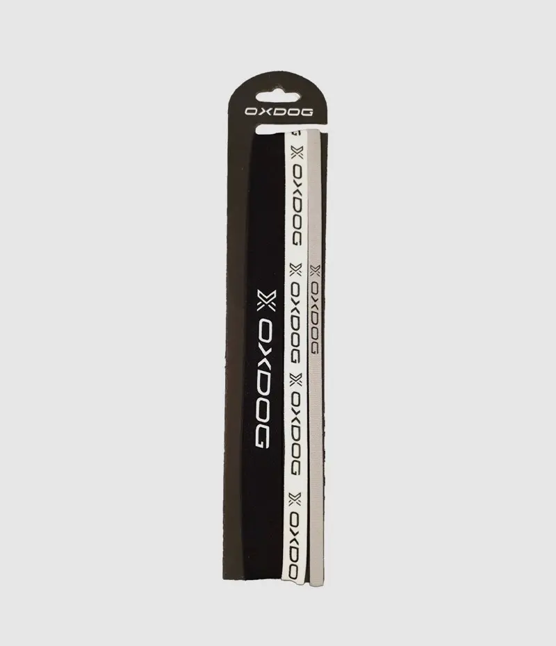 PROCESS HAIRBAND 3 PACK BLACK/WHITE/GREY
