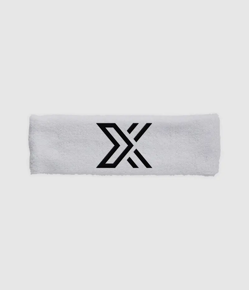 OX HEADBAND COTTON WHITE