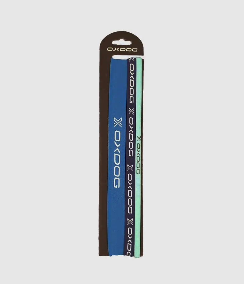 PROCESS HAIRBAND 3 PACK BLUE/NAVY/LIGHT BLUE