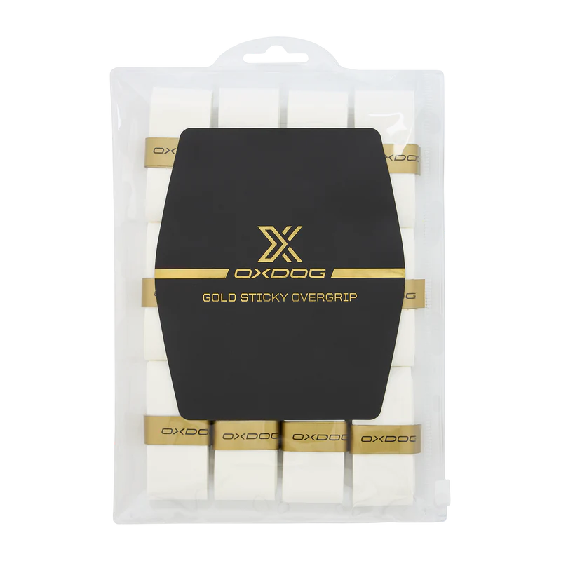 GOLD STICKY OVERGRIP (x12) 