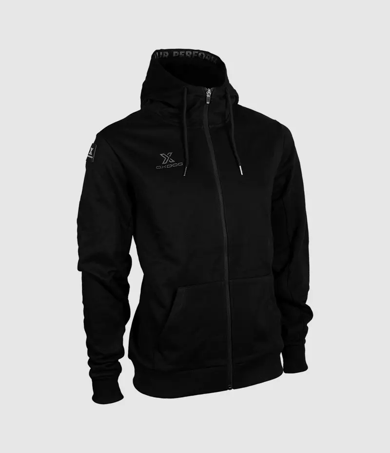 SEATTLE ZIP HOODIE BLACK