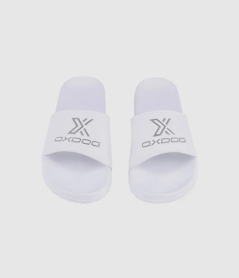 Offcourt Slide Sandal White 