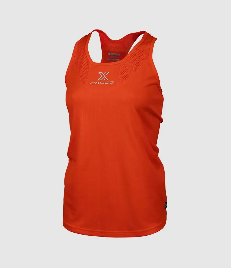 TIEBREAK TANK TOP WOMAN ORANGE