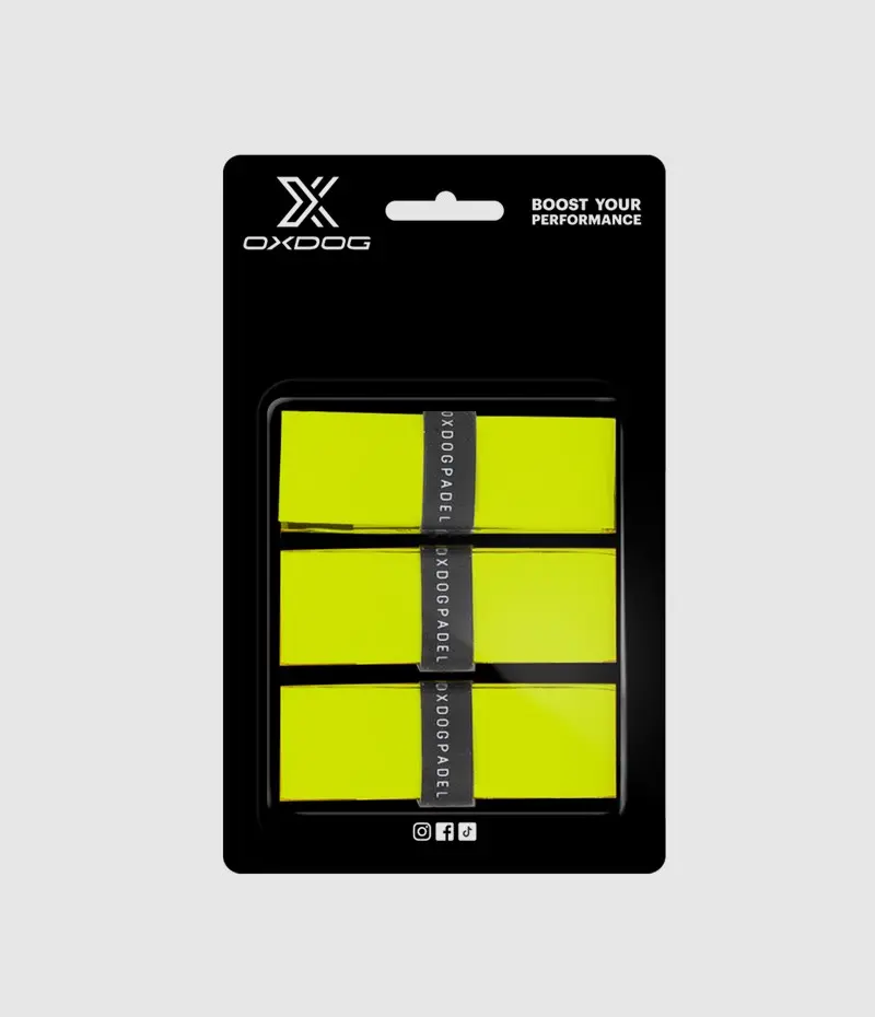 OPTI OVERGRIP 3 PACK YELLOW