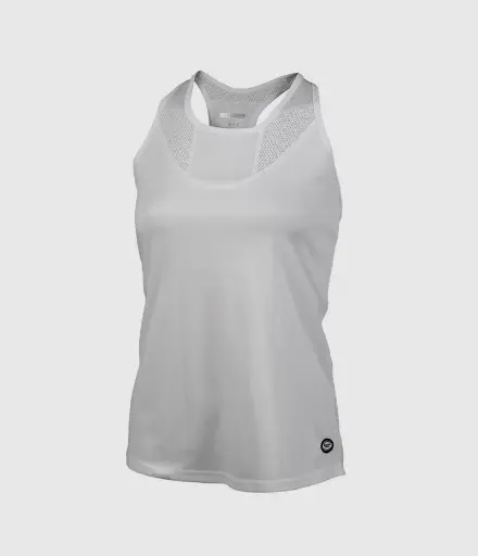 TIEBREAK TANK TOP WOMAN WHITE