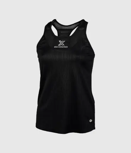 TIEBREAK TANK TOP WOMAN BLACK