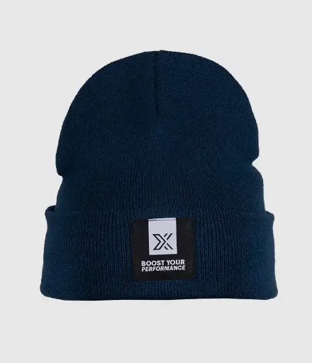 PATCH BEANIE BLUE