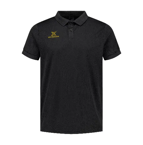 DELTA SHIRT POLO GOLD / BLACK