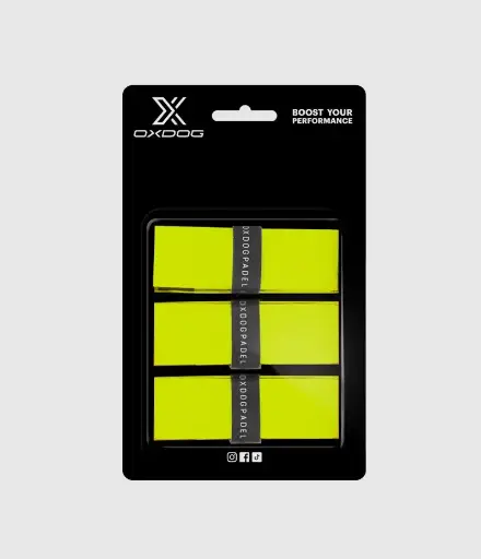 OPTI OVERGRIP 3 PACK YELLOW